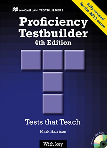 9780230436923: New Proficiency Testbuilder Student Book - Key + Audio CD Pa