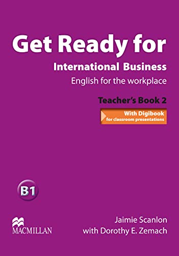 Imagen de archivo de Get Ready for International Business Teacher's Book Level 2 a la venta por Pearlydewdrops