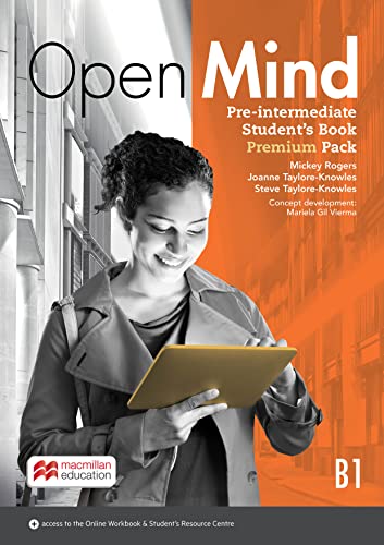 Imagen de archivo de OPEN MIND Pre-Int Sb Premium Pk a la venta por Phatpocket Limited