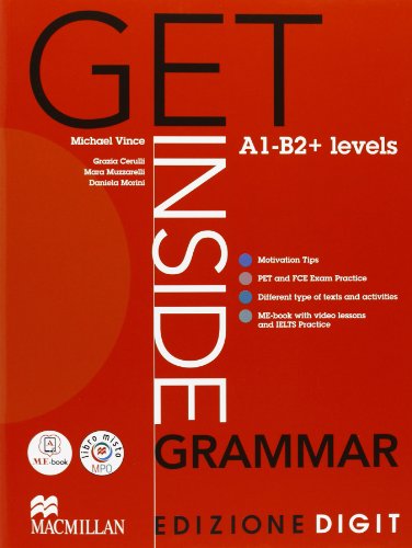 9780230460485: Get inside grammar. A1-B2+. Student's book-Exam practice. Per le Scuole superiori. Con espansione online