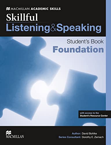 9780230495692: Skillful Foundation Level Listening & Speaking Student's Book Pack