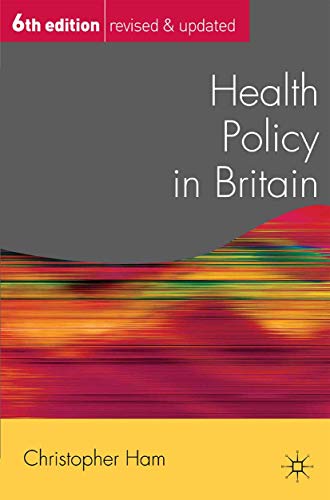 Stock image for Health Policy in Britain for sale by Better World Books