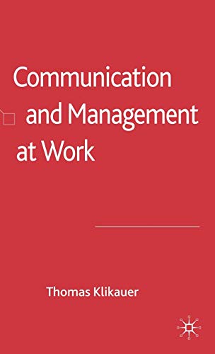 Communication and Management at Work