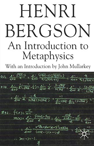 9780230517233: An Introduction to Metaphysics (Henri Bergson Centennial Series)