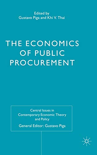 Beispielbild fr The Economics of Public Procurement zum Verkauf von Anybook.com