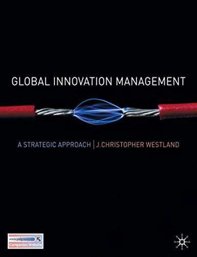 Beispielbild fr Global Innovation Management: A Strategic Approach zum Verkauf von HPB-Red