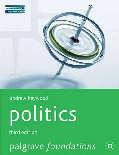 9780230525573: Politics (Palgrave Foundations Series)