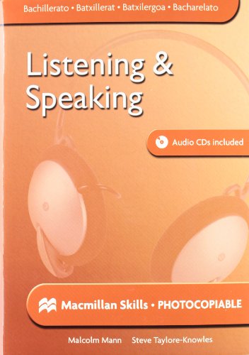 Beispielbild fr Listening & Speaking + 2cds. Included zum Verkauf von Hamelyn