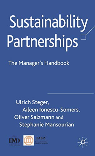 Stock image for Sustainability Partnerships: The Manager's Handbook for sale by WYEMART LIMITED