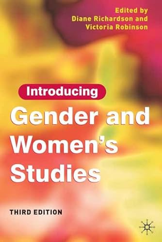 Introducing Gender and Women's Studies (9780230542990) by Richardson, Diane; Robinson, Victoria