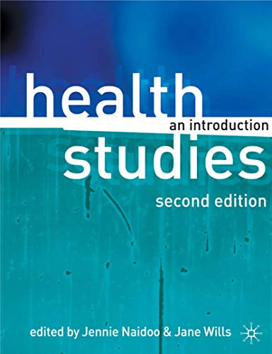 Beispielbild fr Health Studies: An Introduction zum Verkauf von WorldofBooks