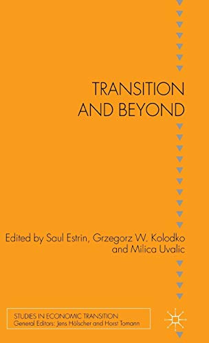 Beispielbild fr Transition and Beyond (Studies in Economic Transition) zum Verkauf von Midtown Scholar Bookstore