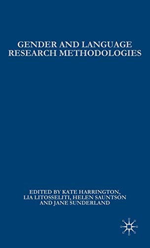 9780230550681: Gender and Language Research Methodologies