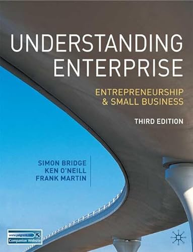 Stock image for Understanding Enterprise: Entrepreneurship and Small Business for sale by AwesomeBooks