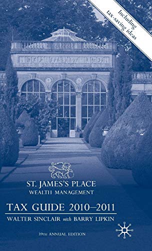 Stock image for St James's Place Tax Guide 2010-2011 for sale by Orbiting Books