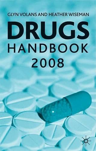 Stock image for Drugs Handbook 2008 for sale by Orbiting Books