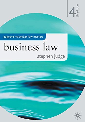 Beispielbild fr Business Law: 2 (Macmillan Law Masters) zum Verkauf von WorldofBooks