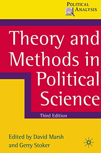 Imagen de archivo de Theory and Methods in Political Science a la venta por BookHolders