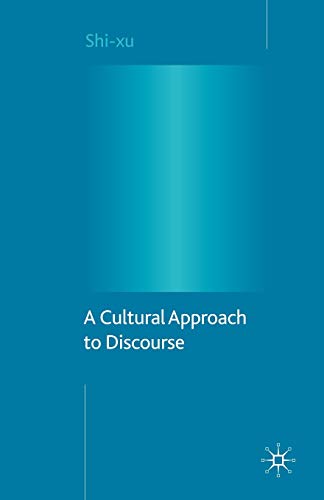 Imagen de archivo de A Cultural Approach to Discourse a la venta por Midtown Scholar Bookstore