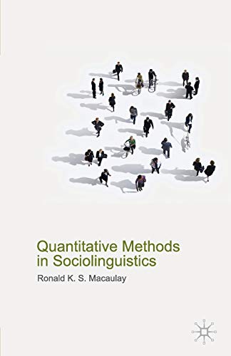 Imagen de archivo de Quantitative Methods in Sociolinguistics a la venta por Phatpocket Limited