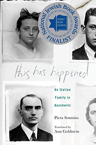 Beispielbild fr This Has Happened: An Italian Family in Auschwitz zum Verkauf von Ergodebooks