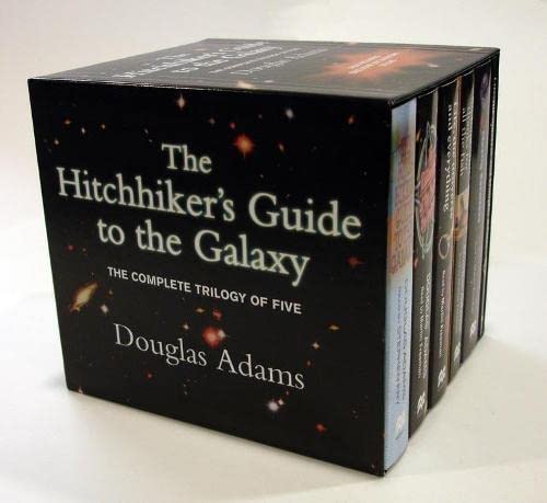 9780230700321: The Hitchhiker's Guide to the Galaxy - 5 Audiobook box set & bonus DVD