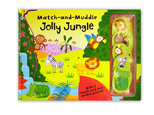 Beispielbild fr Match and Muddle: Jolly Jungle (Match & Muddle) zum Verkauf von WorldofBooks