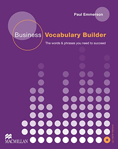 9780230716841: Business Vocabulary Builder Intermediate Students Book & CD Pack