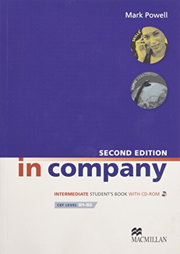 Imagen de archivo de In Company Second Edition Intermediate: Student Book + CD-ROM Pack a la venta por WorldofBooks