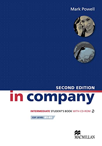 Stock image for In Company Second Edition Intermediate: Student Book + CD-ROM Pack for sale by WorldofBooks