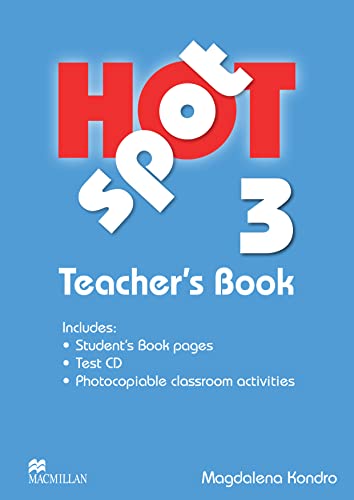 Beispielbild fr Hot Spot 3: Teacher's Book + Test CD zum Verkauf von medimops