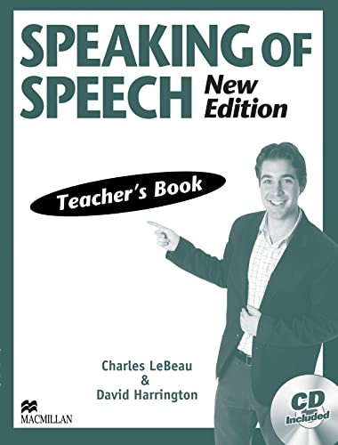 9780230726024: Speaking of Speech New Edition Teacher's Book Pack