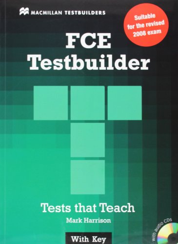 9780230727892: New FCE Testbuilder Student's Book+key Pack