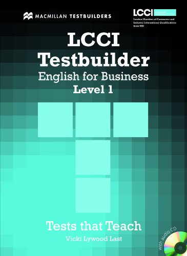 9780230733862: LCCI English for Business Testbuilder 1: Student Book + Audio CD