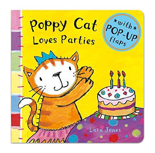 Imagen de archivo de Poppy Cat Loves Parties! a la venta por WorldofBooks