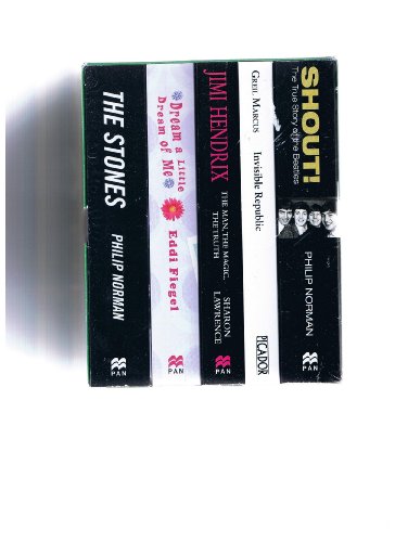 9780230744103: "Shout - The True Story of the Beatles"" WITH "Invisible Republic: Bob Dylan" AND "Jimi Hendrix - The Man, the Magic, the Truth" AND "Dream a Little ... Life of 'Mama' Cass Elliot" AND "The Stones"