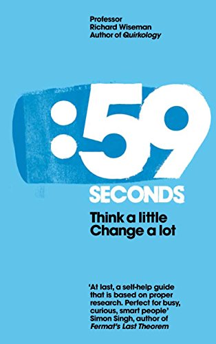 Stock image for 59 Seconds: Think a Little, Change a Lot for sale by medimops