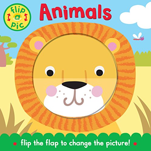 Beispielbild fr Flip-a-Pic: Animals: A lift-the-flap board book zum Verkauf von WorldofBooks