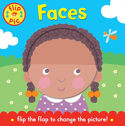 Beispielbild fr Flip-a-Pic: Faces: A lift-the-flap board book zum Verkauf von WorldofBooks