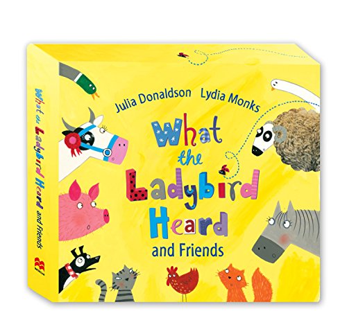 Stock image for What the Ladybird Heard and Friends CD Box set: What the Ladybird Heard, Sharing a Shell, The Princess and the Wizard and The Rhyming Rabbit for sale by Bestsellersuk