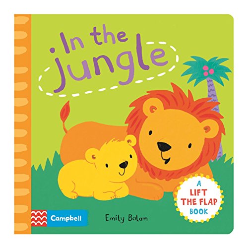 Peekabooks: In the Jungle: A Lift-the-Flap Board Book (9780230767133) by Emily Bolam HUI
