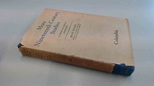 9780231021876: Willey: More Nineteenth Century Studies (Cloth)