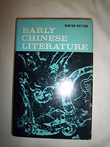 Stock image for Early Chinese Literature for sale by SecondSale