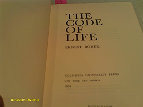 Stock image for The Code Of Life for sale by Ridge Road Sight And Sound
