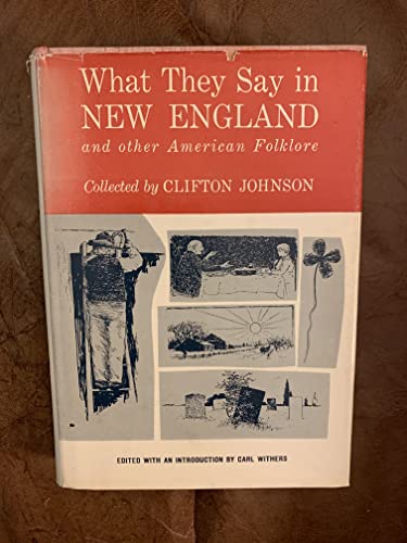 9780231026383: What They Say in New England and Other American Folklore