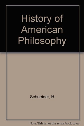 9780231026451: History of American Philosophy