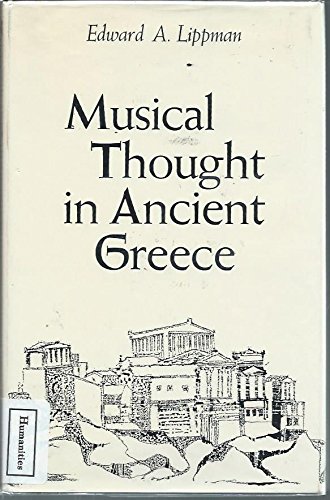 Imagen de archivo de Musical Thought in Ancient Greece a la venta por Better World Books