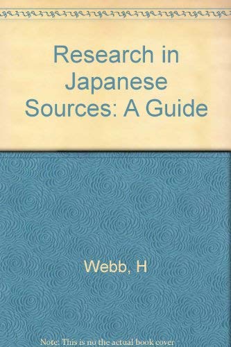9780231027397: Research in Japanese Sources: A Guide