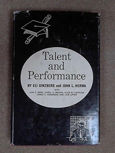 Imagen de archivo de Talent and Performance a la venta por WeSavings LLC