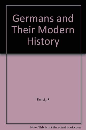 9780231028097: Germans and Their Modern History